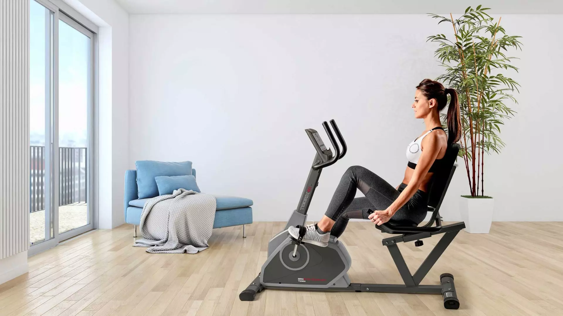 Sjedeći sobni bicikl TOORX BRX-R65 COMFORT
