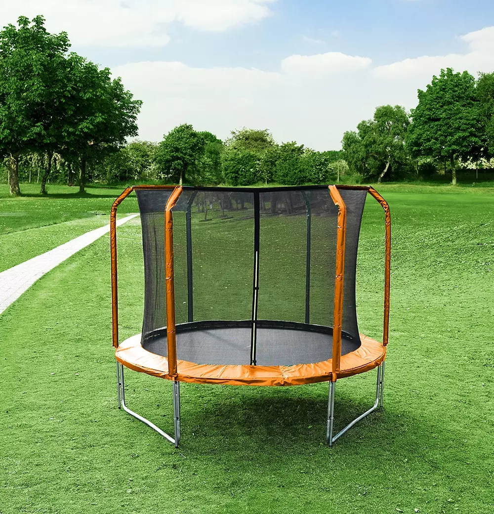 Trampolin LEGONI AERO sa zaštitnom mrežom 305 cm, narančasti