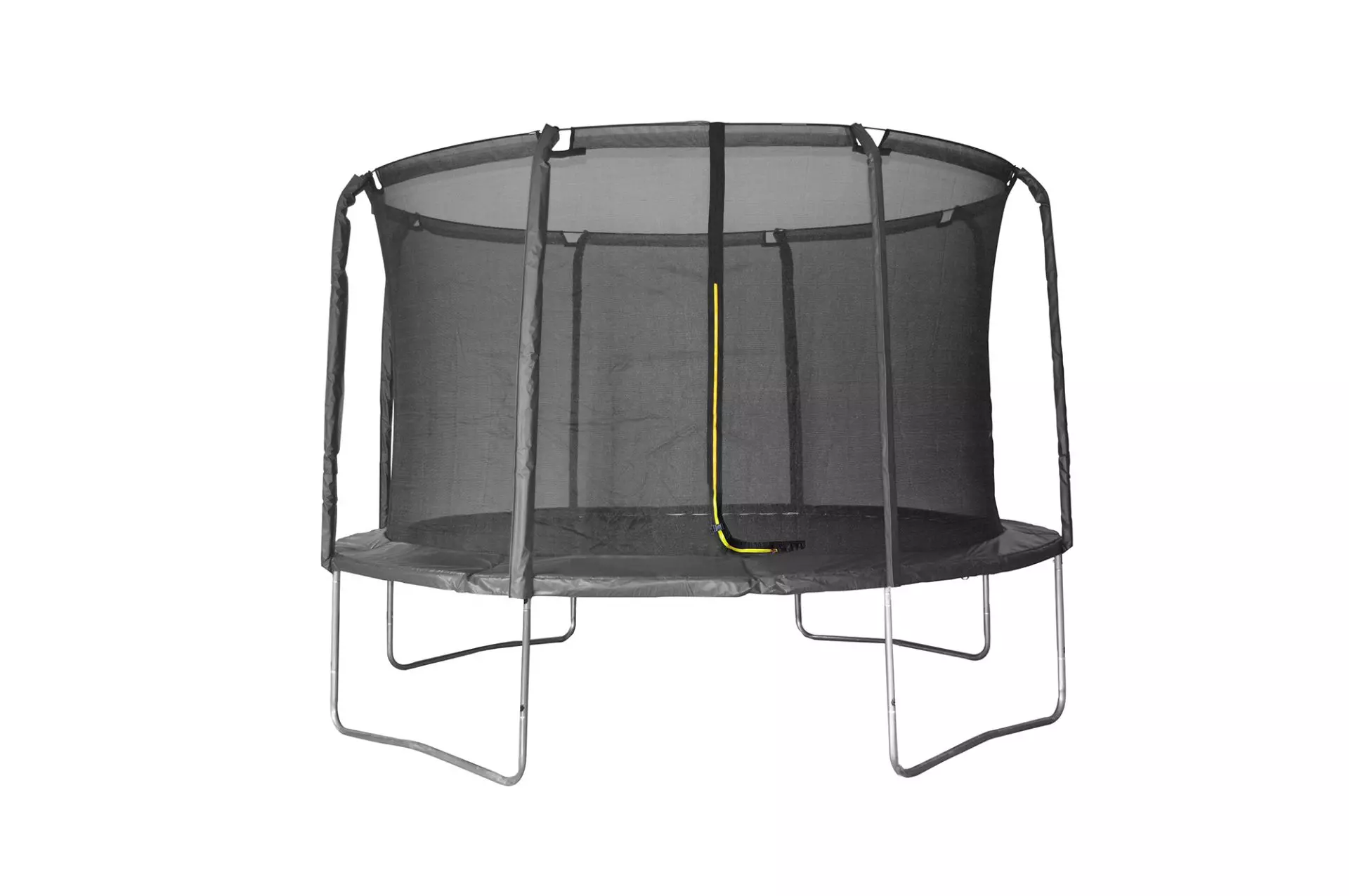Trampolin LEGONI AERO sa zaštitnom mrežom 366 cm, crni