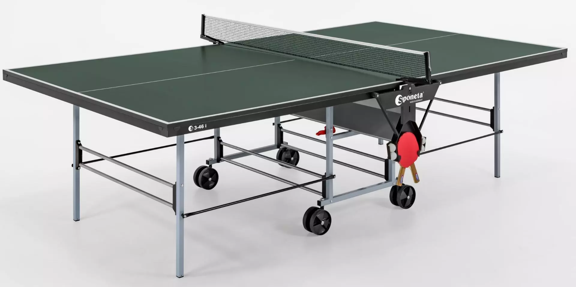 Unutarnji stol za stolni tenis Sponeta S3-46i, zeleno sivo