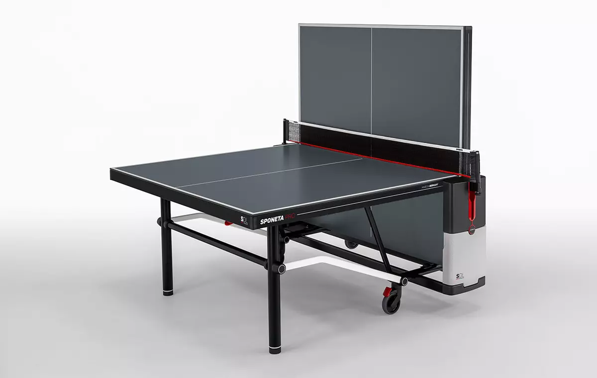 Vanjski stol za stolni tenis Sponeta SDL PRO, siva