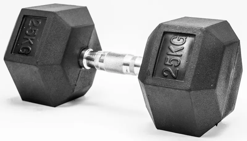 FITMOTIV gumirana bučica HEX 25 kg