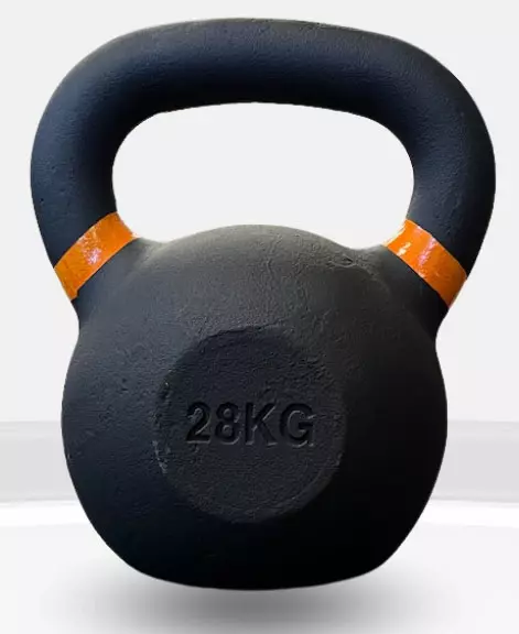 Kettlebell FITMOTIV od lijevanog željeza 28 kg
