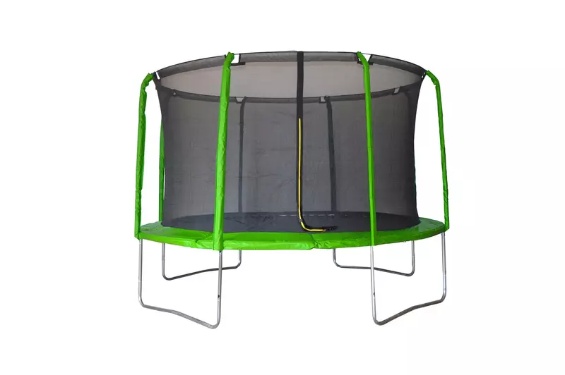Trampolin LEGONI AERO sa zaštitnom mrežom 305 cm, zelen