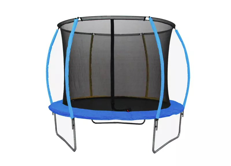 Trampolin LEGONI SPACE sa zaštitnom mrežom 425 cm, plavi