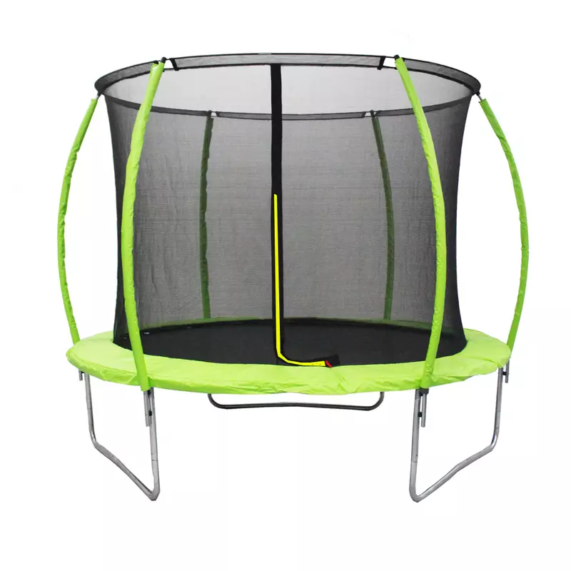 Trampolin LEGONI SPACE sa zaštitnom mrežom 425 cm, zeleni