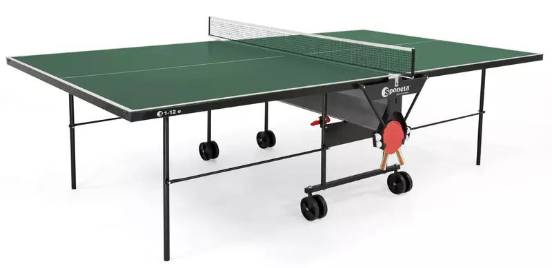 Vanjski stol za stolni tenis Sponeta S1-12e, zeleno crna