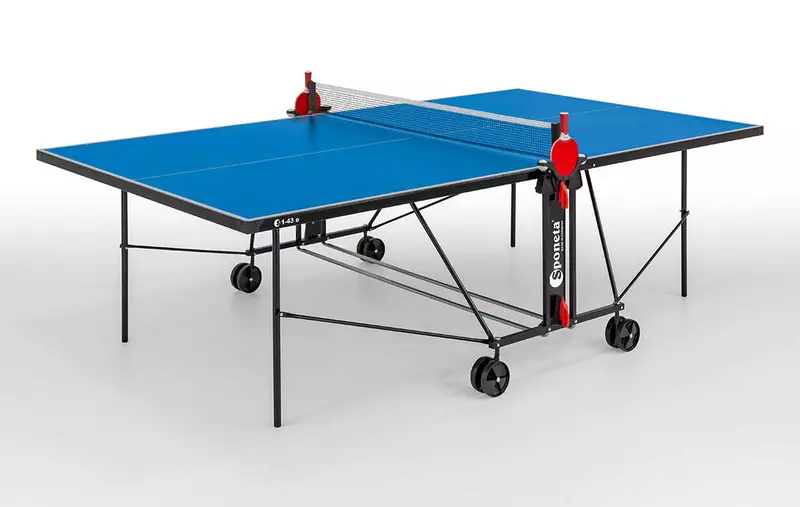 Vanjski stol za stolni tenis Sponeta S1-43e, plavo crna