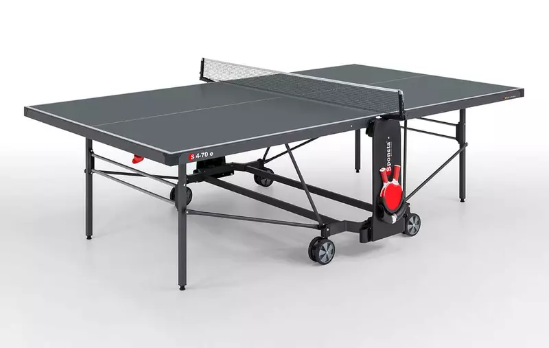 Vanjski stol za stolni tenis Sponeta S4-70e, sivo crna