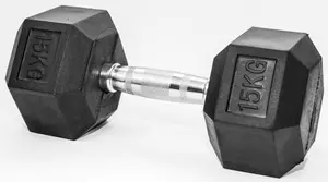 FITMOTIV gumirana bučica HEX 15 kg