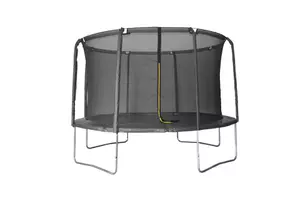 Trampolin LEGONI AERO sa zaštitnom mrežom 366 cm, crni
