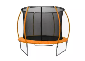 Trampolin LEGONI SPACE sa zaštitnom mrežom 366 cm, narančasti