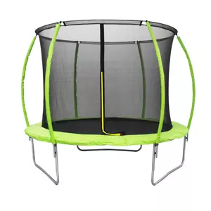 Trampolin LEGONI SPACE sa zaštitnom mrežom 425 cm, zeleni