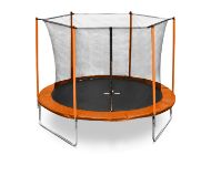 Slika Trampolin Legoni sa zaštitnom mrežom 244 cm, narančasti