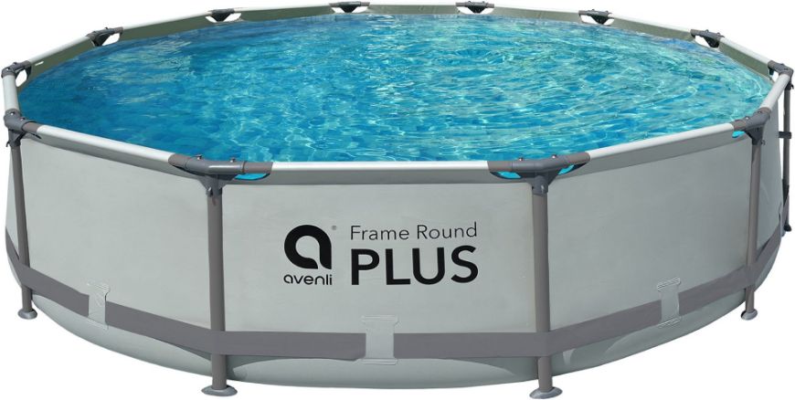 Slika AVENLI BAZEN FRAME PLUS SET 366 x 76 cm, sivi